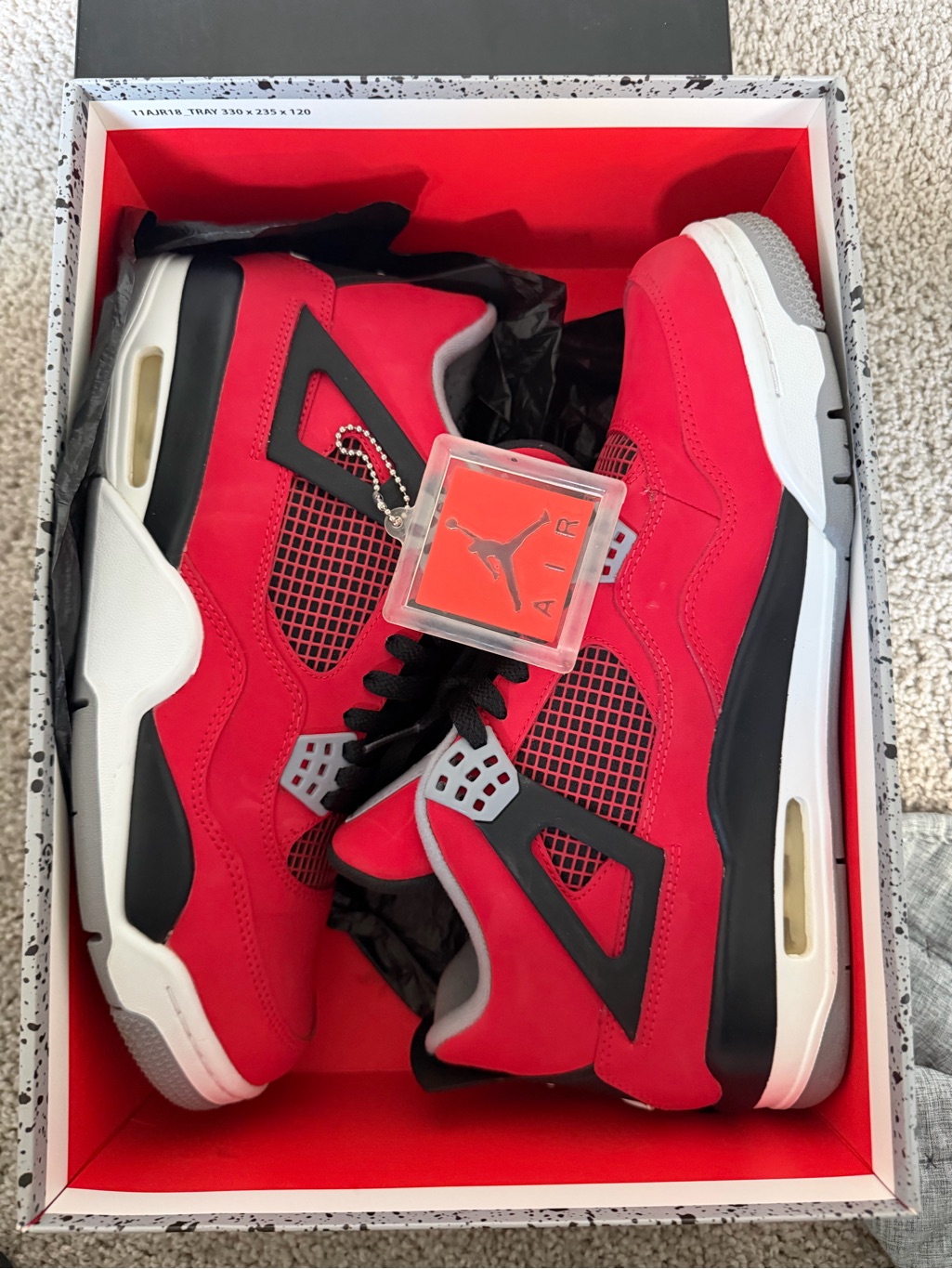 Jordan 4 Retro Toro Bravo 2013 Size 10.5 Men